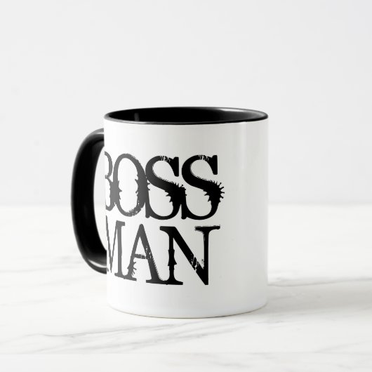 BOSS MAN COFFEE MUGS MOK (Voorkant links)