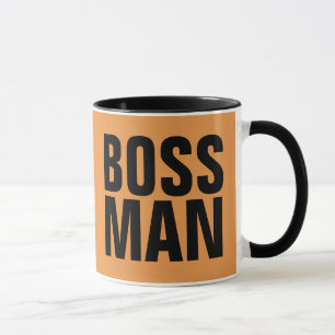 BOSS MAN COFFEE MUGS MOK