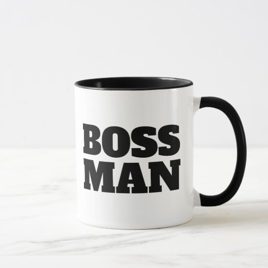 BOSS MAN COFFEE MUGS MOK (Rechts)