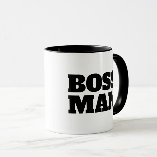 BOSS MAN COFFEE MUGS MOK (Voorkant rechts)