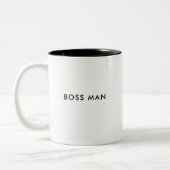 Boss-Man | Funny Custom Coffee Mok (Links)