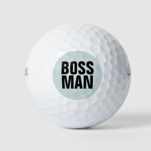 BOSS MAN GOLF BALLS GOLFBALLEN (Voorkant)