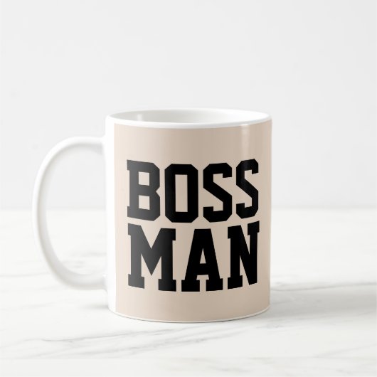 BOSS MAN KOFFIEKOPPEN KOFFIEMOK (Links)