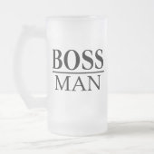 BOSS-MAN MATGLAS BIERPUL (Links)