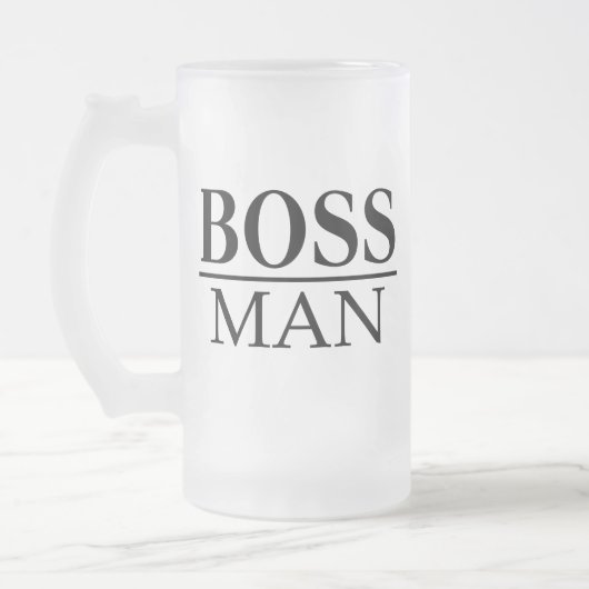 BOSS-MAN MATGLAS BIERPUL (Links)