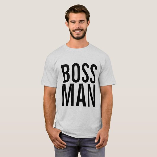 BOSS MAN T-Shirts (Voorkant volledig)