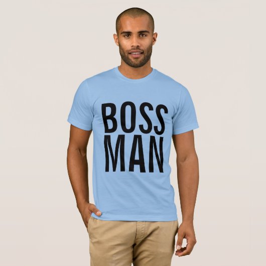 BOSS MAN T-Shirts (Voorkant volledig)