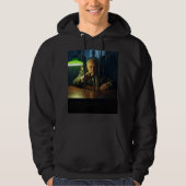 Boss mannen zwart hooded sweatshirt (Voorkant)