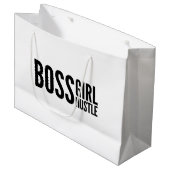 Boss meisje Hustle, Boss meisjes empowerment sloga Groot Cadeauzakje (Voorkant Gekanteld)