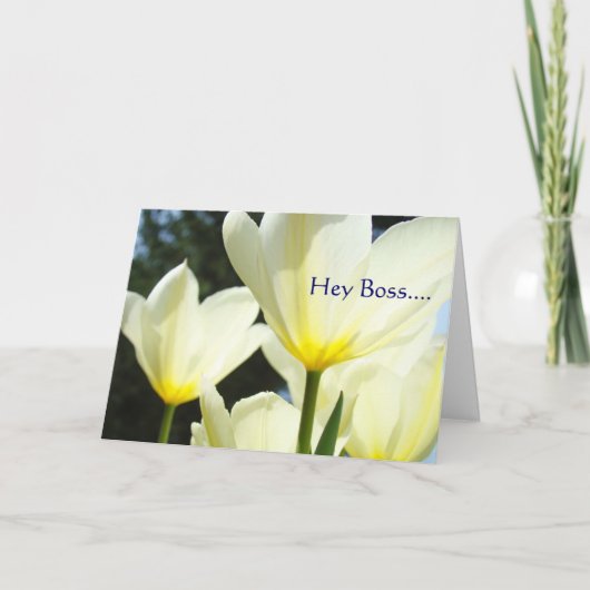 Boss MERRY MERRY MERRY kerst voor jou! Feestdagen Kaart (Voorkant)