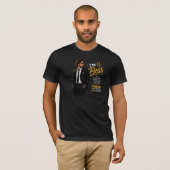 Boss Mindset Design | Motiverende leider grafisch T-shirt (Voorkant volledig)