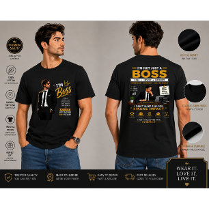 Boss Mindset Design Motiverende leider grafisch T-shirt
