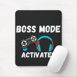 Boss Mode Geactiveerd Gamer Muismat