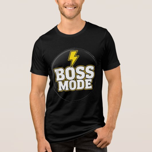 `Boss Mode T-Shirt (Voorkant)