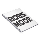 Boss-modus Notitieboek (Rechterzijde)