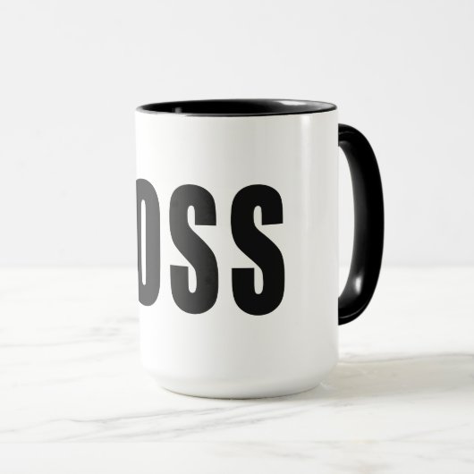 BOSS-mokken Mok (Voorkant rechts)