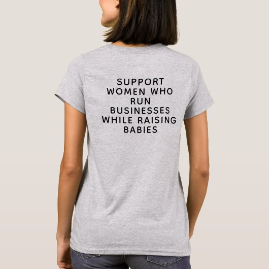 BOSS MOM T-SHIRT (Achterkant)