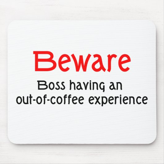 Boss Mousepad Muismat (Voorkant)