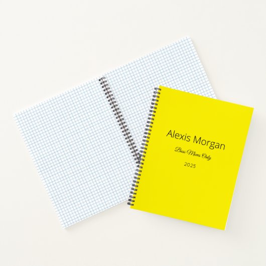 Boss Moves Dagelijkse Planner Notitieboek (Binnen)