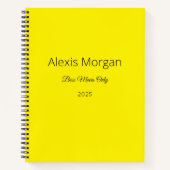Boss Moves Dagelijkse Planner Notitieboek (Voorkant)