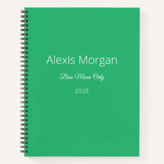 Boss Moves Dagelijkse Planner Notitieboek