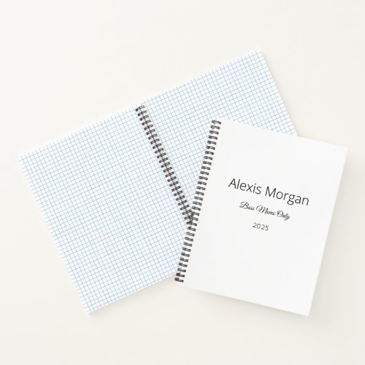Boss Moves Dagelijkse Planner Notitieboek (Binnen)