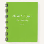 Boss Moves Dagelijkse Planner Notitieboek (Voorkant)