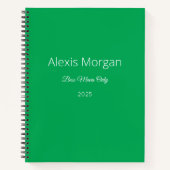 Boss Moves Dagelijkse Planner Notitieboek (Voorkant)
