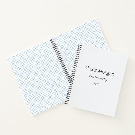 Boss Moves Dagelijkse Planner Notitieboek (Binnen)