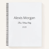 Boss Moves Dagelijkse Planner Notitieboek (Voorkant)