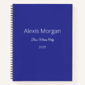 Boss Moves Dagelijkse Planner Notitieboek (Voorkant)