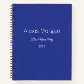 Boss Moves Dagelijkse Planner Notitieboek (Voorkant)