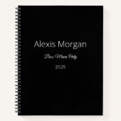 Boss Moves Dagelijkse Planner Notitieboek (Voorkant)