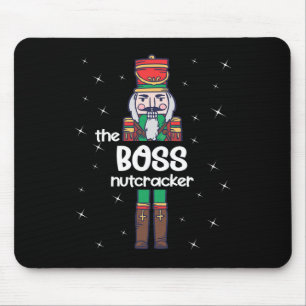 Boss Notenkraker Family Matching Funny Pajama Muismat