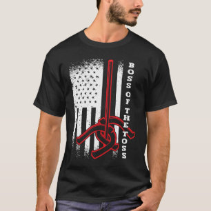 Boss of the Toss American USA FLag Hoefijzer Pitch T-shirt