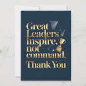 Boss or Mentor Thank You Card Bedankkaart (Voorkant)