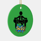 Boss-Ornament Keramisch Ornament (Rechts)