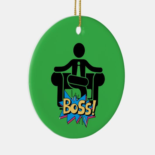 Boss-Ornament Keramisch Ornament (Rechts)