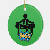 Boss-Ornament Keramisch Ornament (Links)