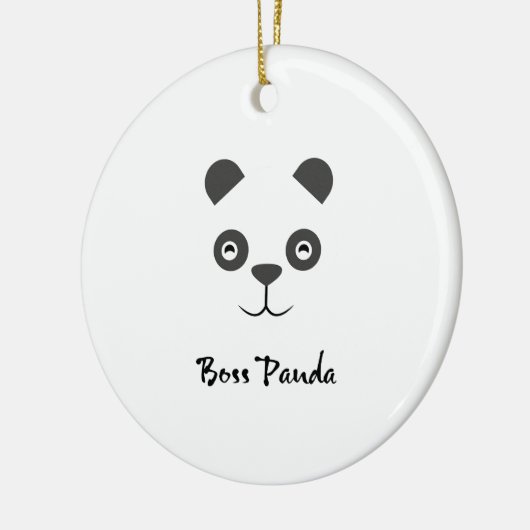 Boss Panda Ornament (Links)