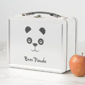 Boss Panda Tin Lunchbox (In situ)