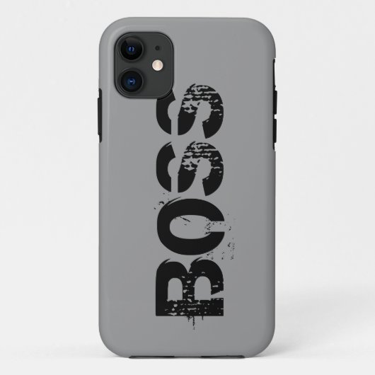 BOSS Patroon iPhone 5 Hoesje (Achterkant)