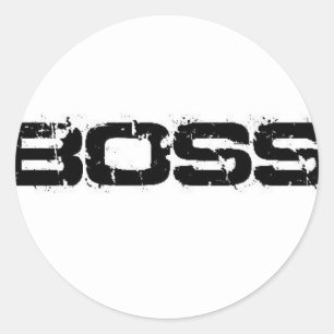 BOSS RONDE STICKER