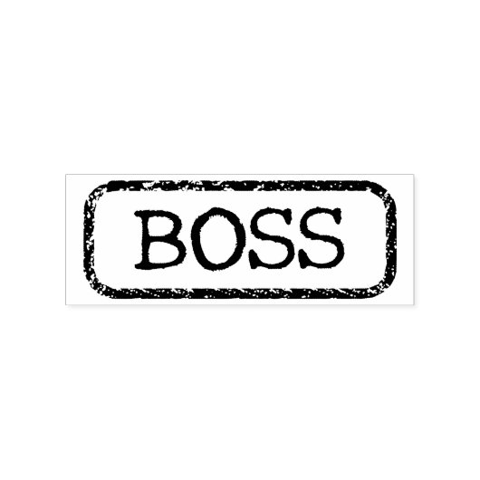 BOSS RUBBERSTEMPEL (Gestempeld)