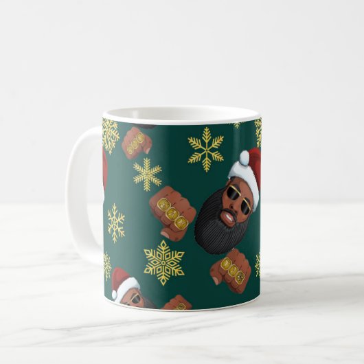 Boss Santa Claus Koffiemok (Voorkant links)