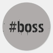 Boss - Stickers (Voorkant)