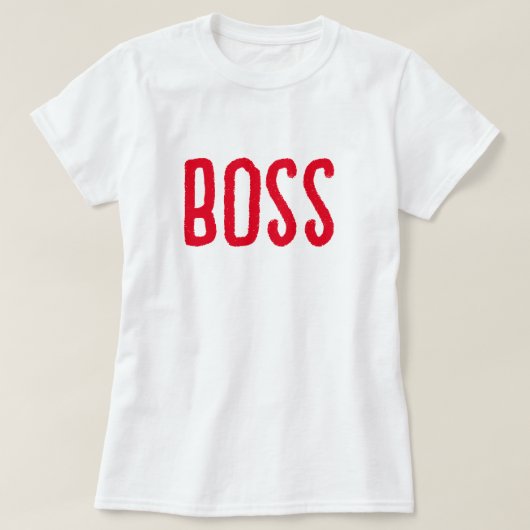 BOSS T-shirt voor ondernemers (Design voorkant)