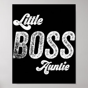 Boss tante Baby Moederdag Poster