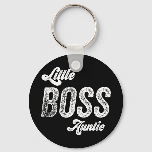 Boss tante Baby Moederdag Sleutelhanger (Voorkant)