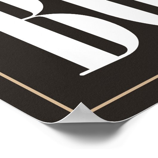 Boss Tom Poster (Hoek)